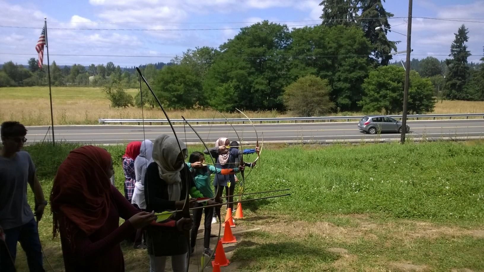 Archery kids girls