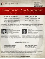 Principles of Aiki Movement Seminar with Sensei Pearson